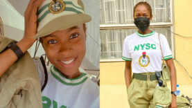 Jemima-Osunde-in-NYSC-uniform